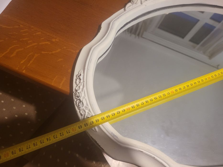 Огледало с дървена рамка- рустик стил