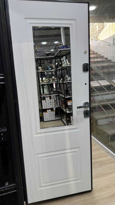 Железные двери Темир эшик Входные двери MDF eshik установка