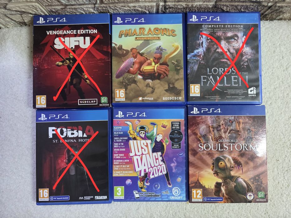 Игри за PS4 в отлично състояние