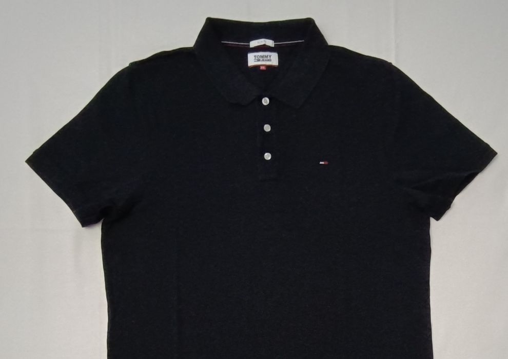 Tommy Jeans Polo Shirt оригинална тениска XL памучна поло фланелка