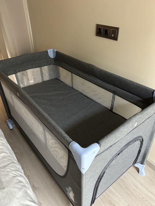 Сгъваема бебешка кошара Kinderkraft Joy full