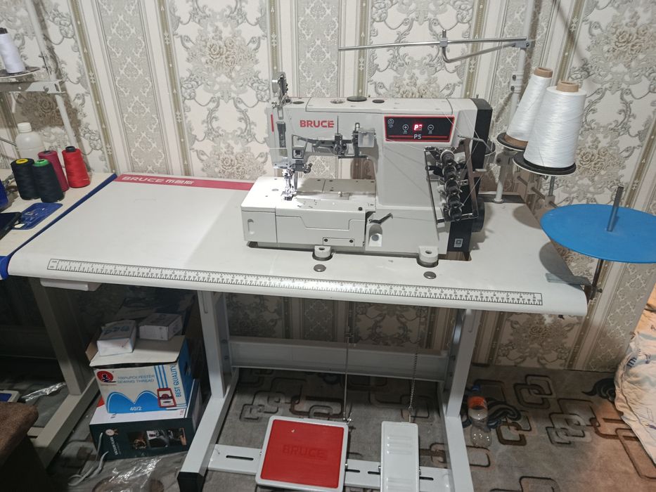 Sanoat tikuv mashinasi BRUCE P5 – Yangide!