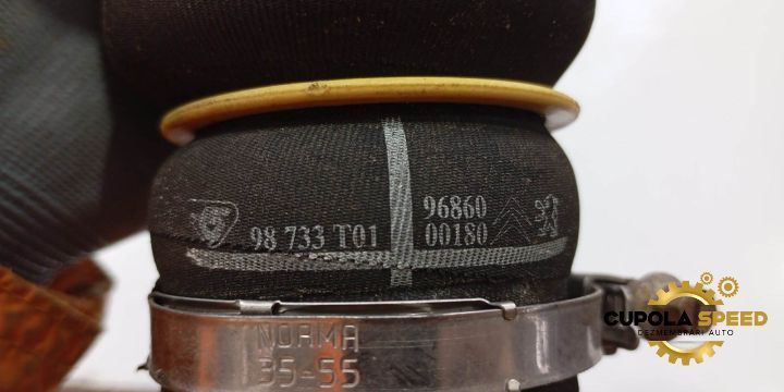 Furtun intercooler 1.6 HDI 9686000180 Citroen C4 2 [facelift] [2016 -