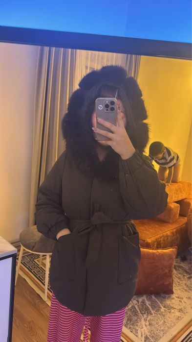 Пуховик куртка натуральная