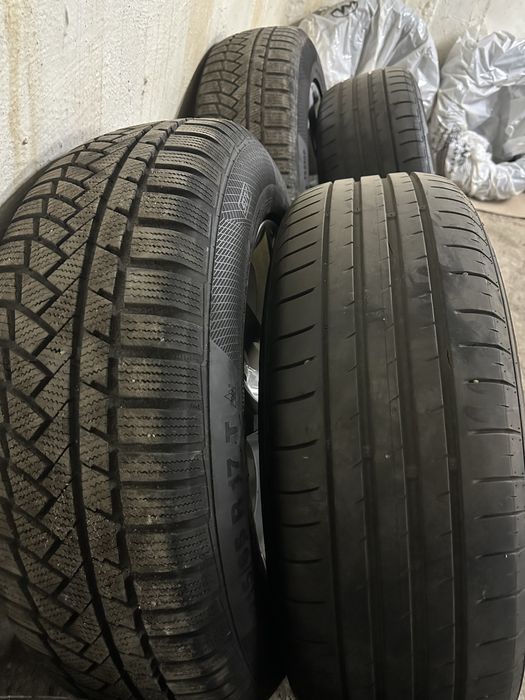 Оригинални джанти Skoda Mytikas 17 със зимни и летни гуми