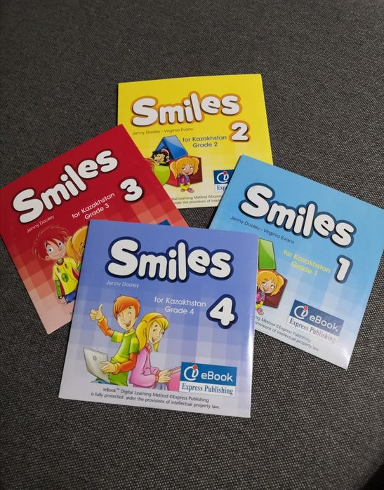 Обучающие диски Smiles 4 части 1-4 класс