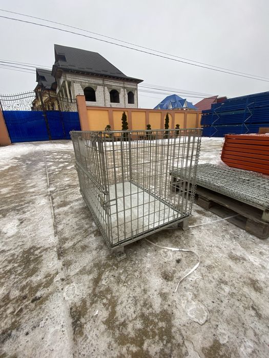 Box paleti zincate pliabile