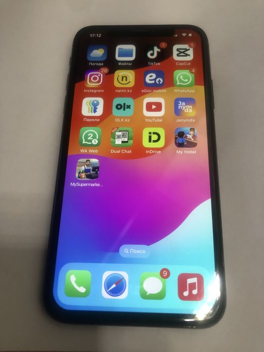 Iphone XS в рабочем состоянии