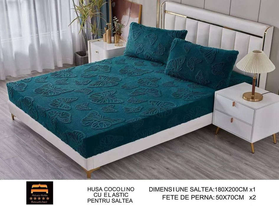 Husa de pat cocolino pufoasa