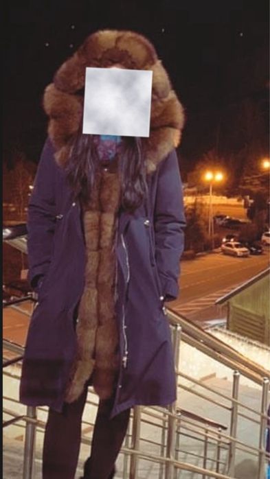 Продам парку (мех Куница) 35000тг