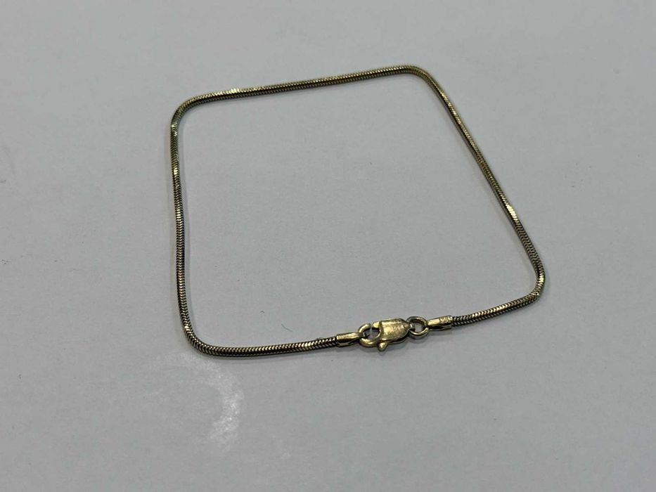 Златна дамска гривна 14K - 1,52г