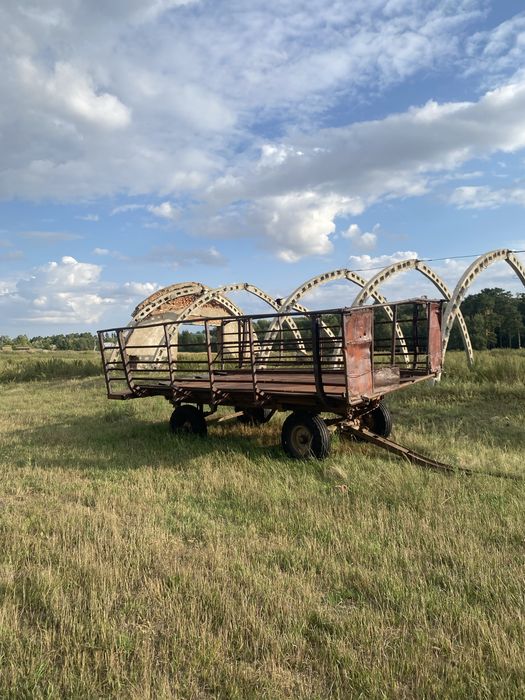 Продам телегу сеновозку ПТС 4