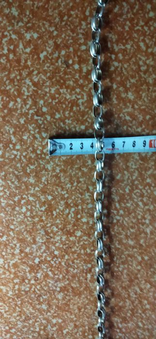 Сребърен ланец много красива плетка