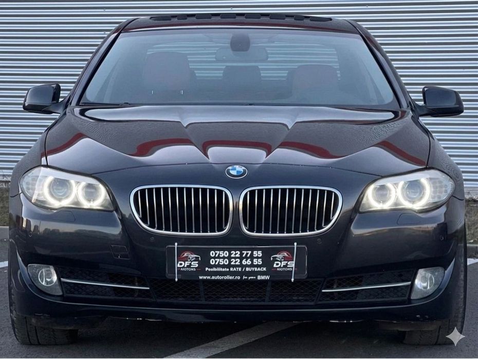 Vand BMW Seria 5  F10 2.0D inmatriculata RO automata 2013 LED urgent