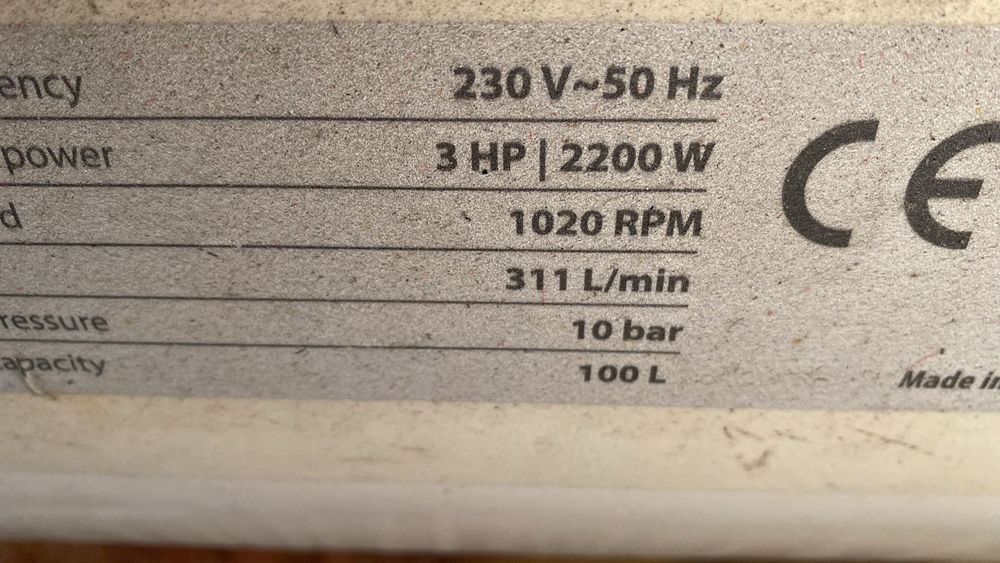 Продам компрессор 100 л