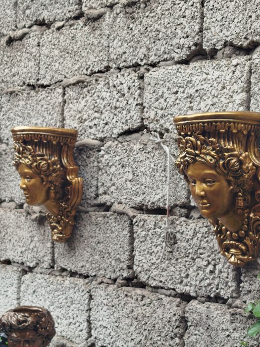 Декор. Голова девушки