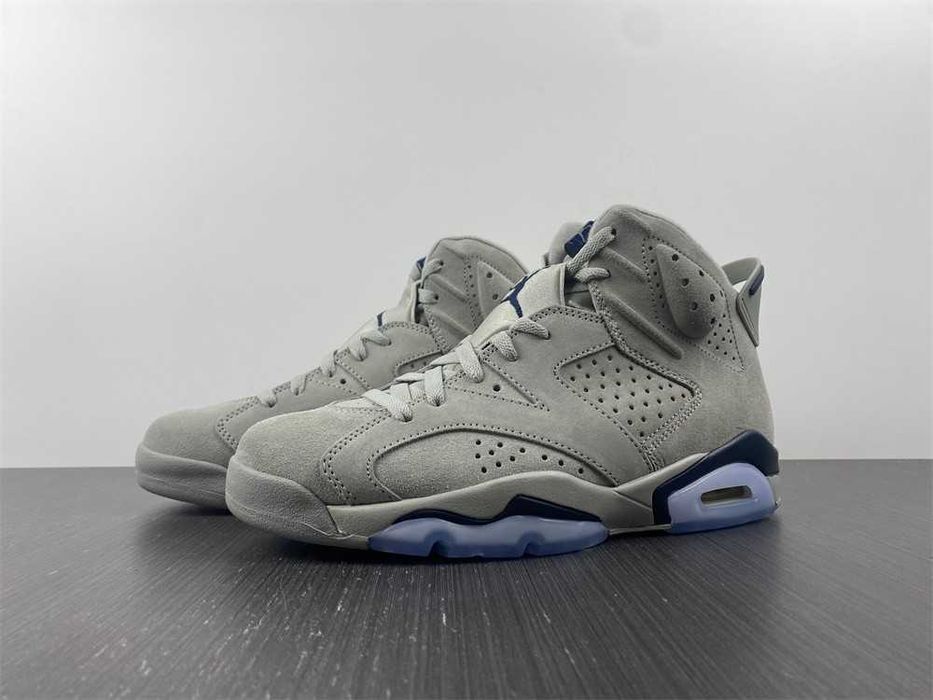 Нови мъжки маратонки Nike Air Jordan 6 Retro ‘Georgetown’ grey