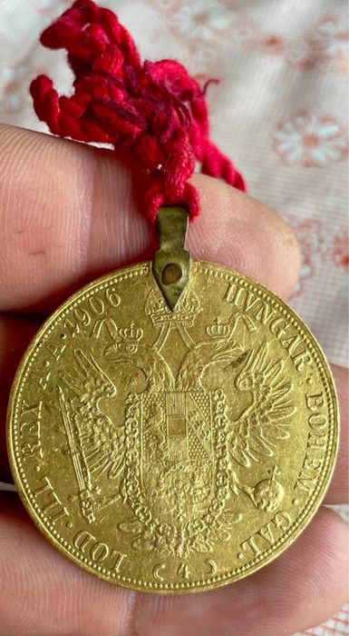 4 ДУКАТА ФРАНЦ ЙОСИФ I Златна монета