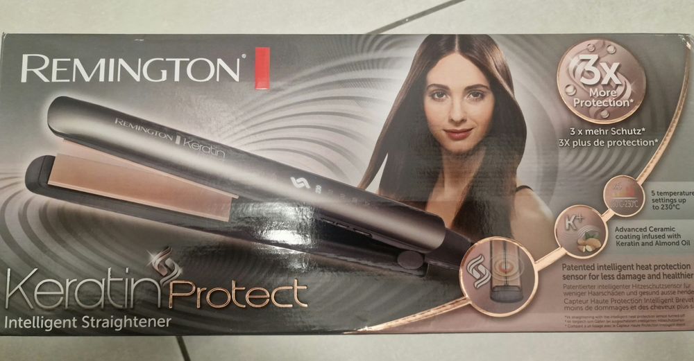 Placă de Îndreptat Părul Inteligentă Keratin Protect S8598