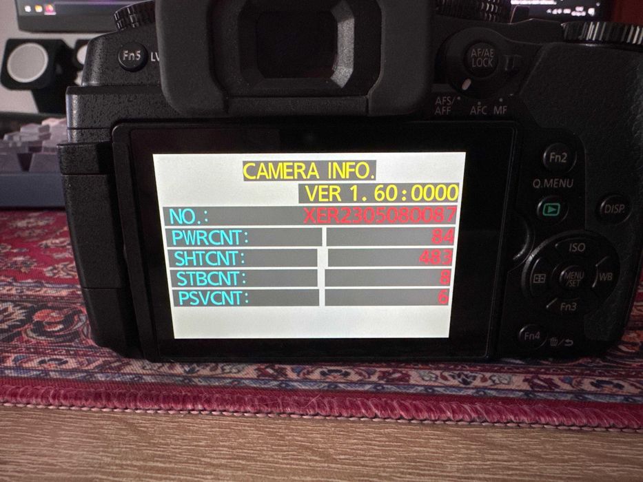 Panasonic Lumix DMC-G80M + 2 Obiective - 480 ShutterCount