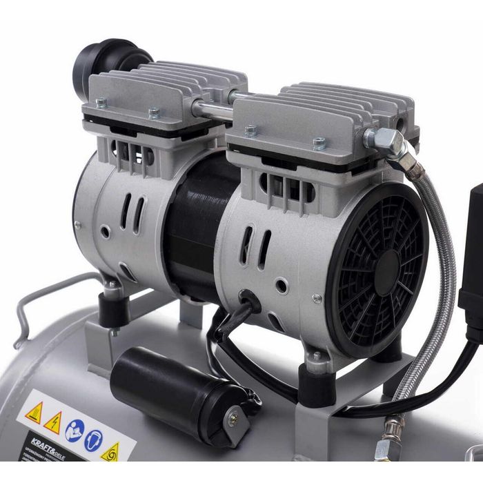 Compresor de aer cu 2 pistoane, 50 litri, 290 l/min, 1,5 kW, Kraft
