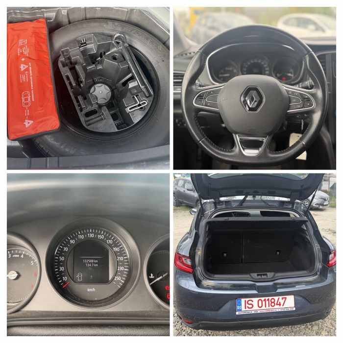 Renault Megane 4 Hatchback, 1.3 benzina manual 2019, euro 6. Nu necesita investitii, revizie, filtre si distributie schimbate cu factura !
