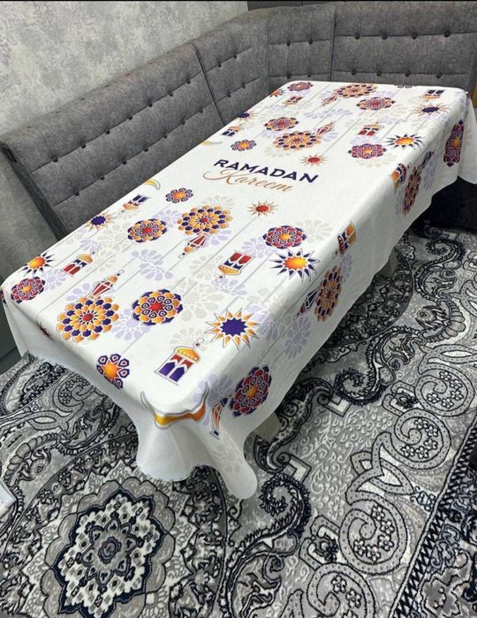 Ramazon uchun dasturxon (Dakron) – Chiroyli dizayn, sifatli mato