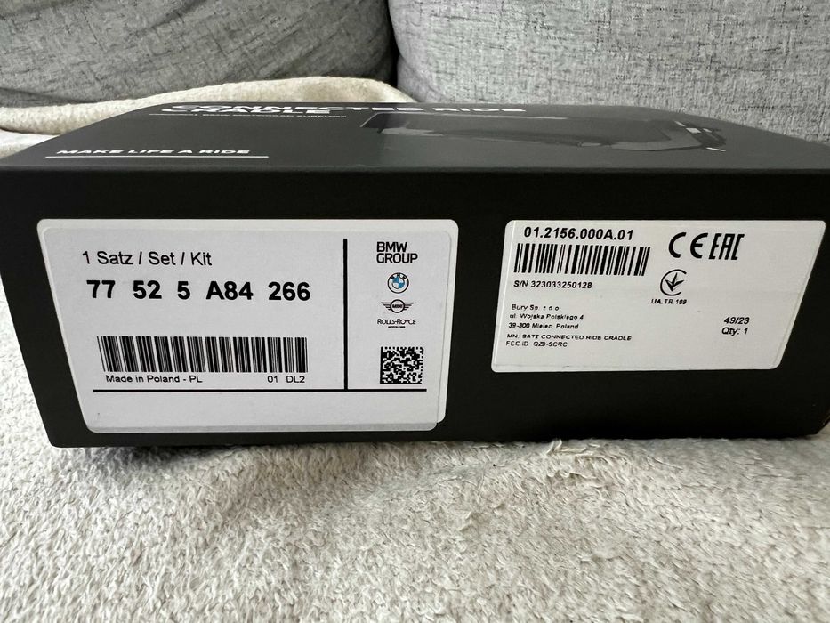 Vand suport telefon BMW Connected Ride Cradle