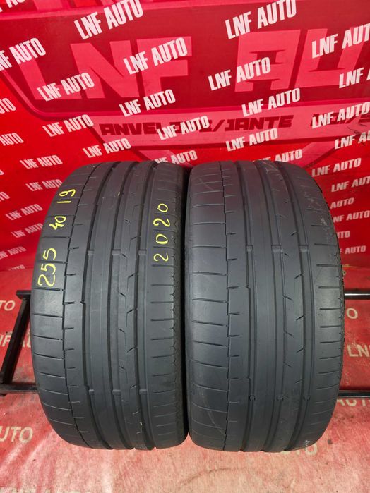 Anvelope de VARA - 255/40/19 - Continental 6 - 5.42 MM - DOT 2020 !