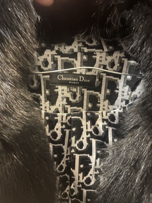 Диор Dior Ново палто Естествен косъм