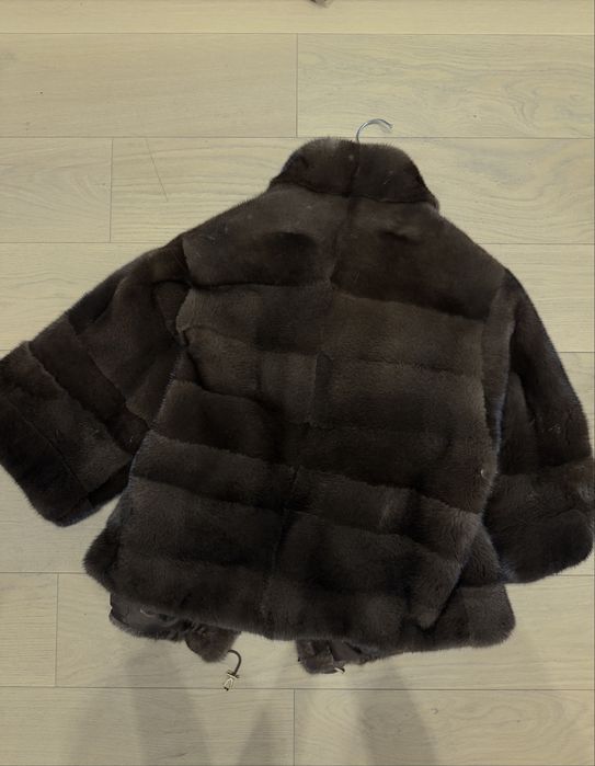 Haina blana vizon Mareus maro inchis