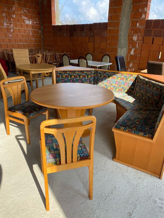 Colțar de bucătărie lemn masiv