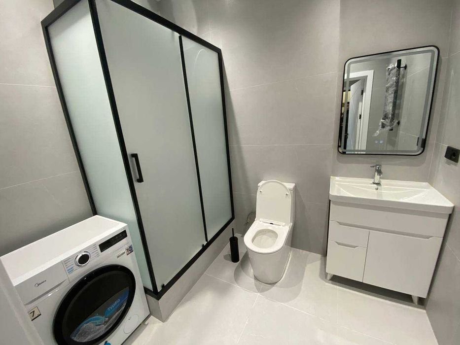 Аренда в Новостройке, М.Улугбекский район, САМПИ, 1-ком квартира. Евро