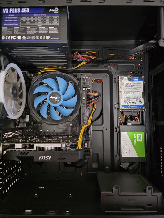 Ryzen 5. GTX 1650 4Gb