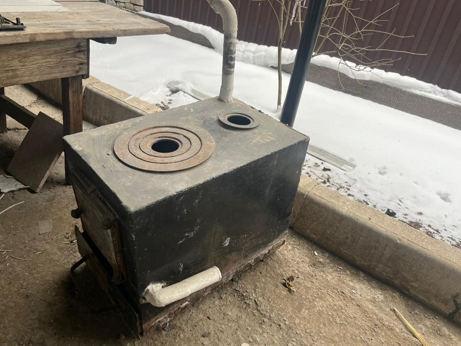 Металлический печь