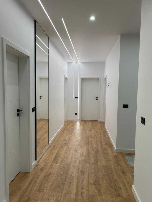 Casa 195mp pe parter complet mobilata| 650mp teren| 30mp terasa acoperita| Langa Nusco Homes Tunari| pompa de caldura| Smart Home