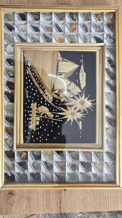 Tablou colectie pietre semipretioase