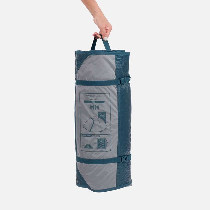 Палатка за къмпинг MH100, 4-МЕСТНА QUECHUA, Един път използвана