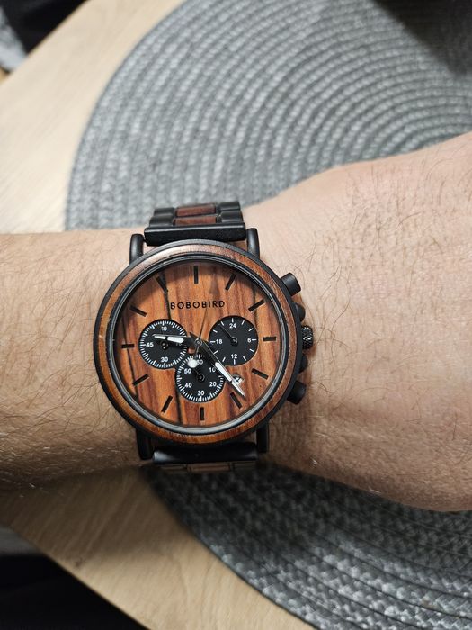 Ceas din lemn Bobo Bird