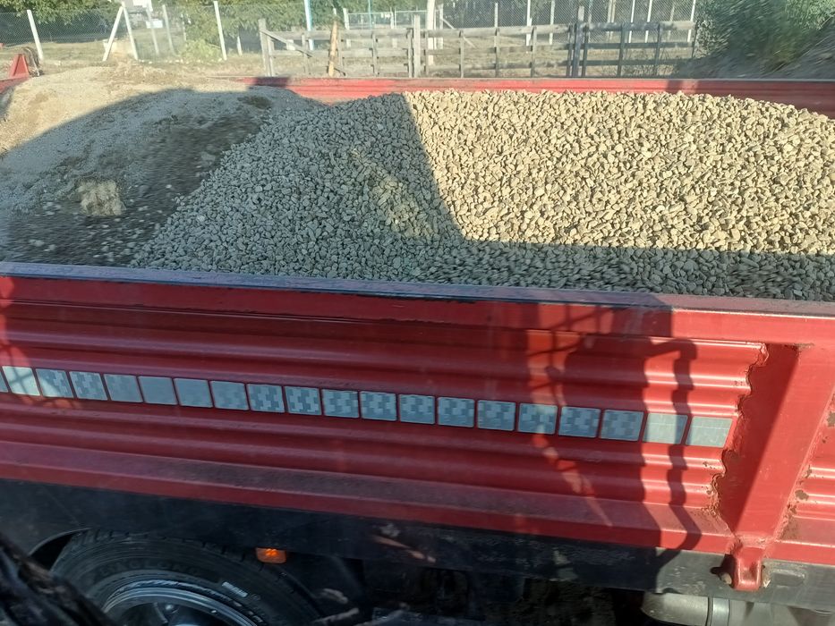 Agregate, Sort, nisip, piatra concasata, pamant gazon