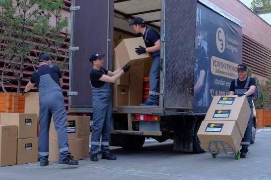 Грузчики Газели.