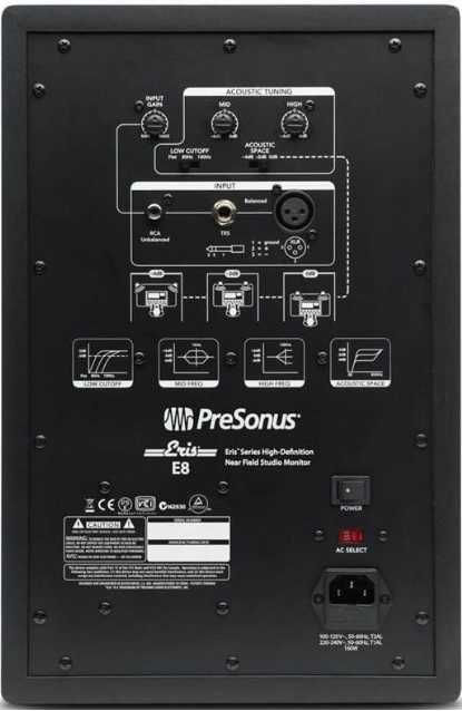 Продавам комплект Presonus Eris E8 Active Studio Monitors