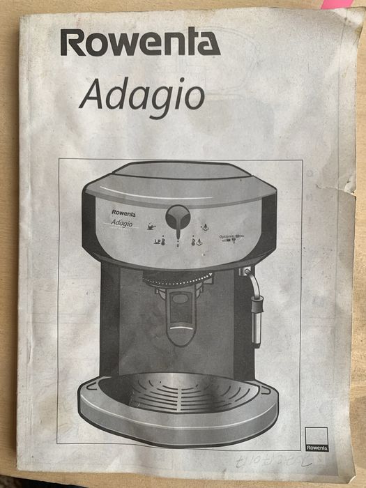 Кофеварка Rowenta Adagio ES 170/E
