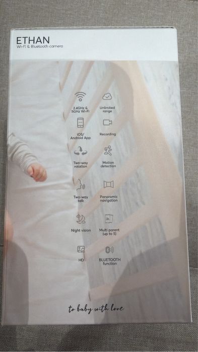 KIKKA BOO Камера Wi-Fi & Bluetooth ETHAN