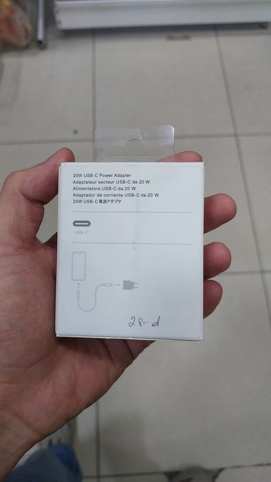 Apple Original 20W USB-C Power Adapter (Original) Янги