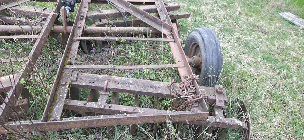 Disc și grebla tractor