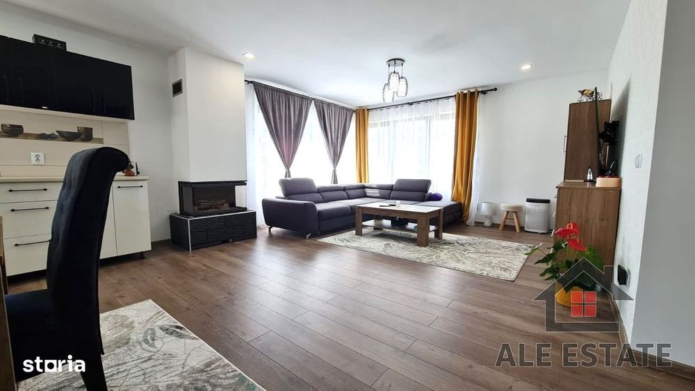 Casa ultramoderna, P+E, 4 camere, mobilata,teren 700 mp, Mihai Viteazu