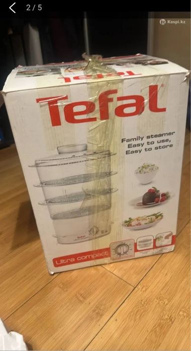 Пароварка tefal. Не использовали в быту.