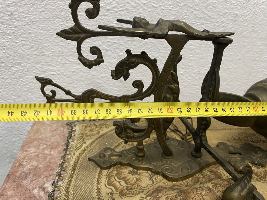 Голяма френска камбана за врата от месинг