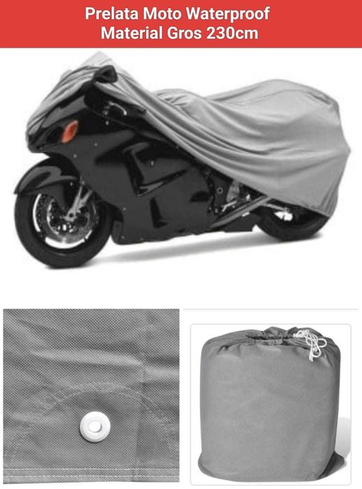 Prelata Moto Scuter 230cm lungime ,  material gros waterproof